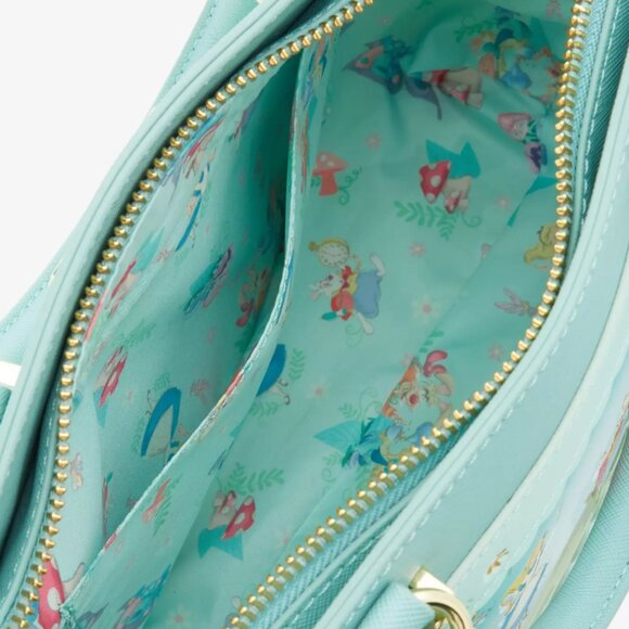 Loungefly Disney Alice in Wonderland Scenic Handbag - Picture 4 of 4